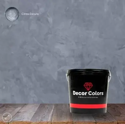 Cimento Queimado Cinza Escuro 23kg