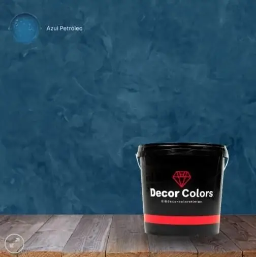 Cimento Queimado Azul Petróleo 23kg